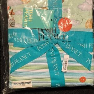 Posh Peanut Pastel Striped Baby Blanket